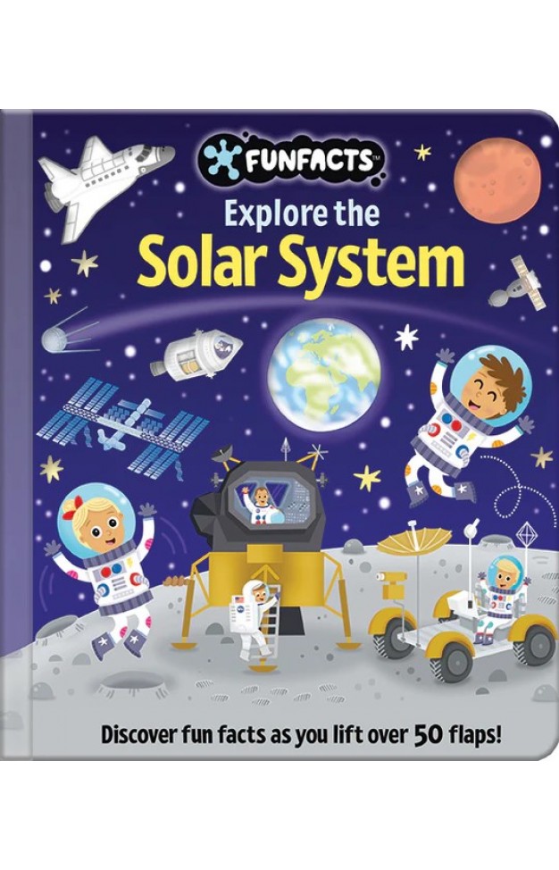 Explore the Solar System - Discover Fun Facts as You Lift Over 50 Flaps!
